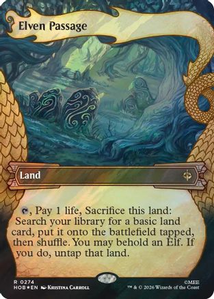 Elven Passage (Showcase) (Surge Foil) (274) [The Hobbit] foil-1