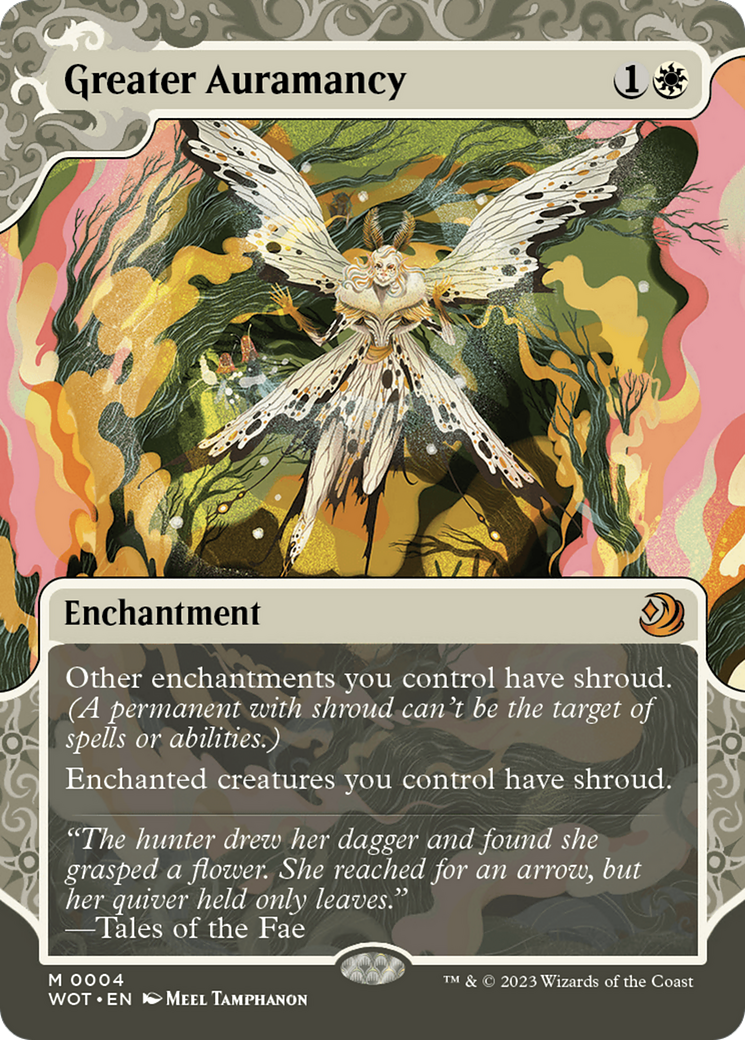 Greater Auramancy (4) [Wilds of Eldraine: Enchanting Tales] foil - Deck Out Gaming