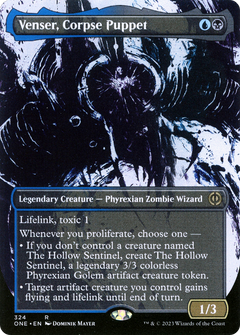 Venser, Corpse Puppet (Showcase) (324) [Phyrexia: All Will Be One] foil - Deck Out Gaming