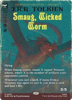 Smaug, Wicked Worm (Borderless) (245) [The Hobbit]-1