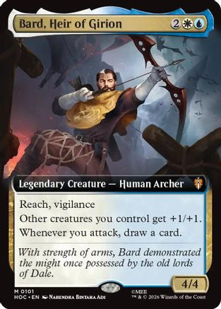 Bard, Heir of Girion (Extended Art) (101) [The Hobbit: Eternal-Legal] foil-1