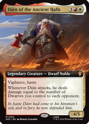 Dain of the Ancient Halls (Extended Art) (104) [The Hobbit: Eternal-Legal] foil-1