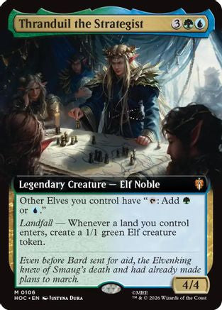 Thranduil the Strategist (Extended Art) (106) [The Hobbit: Eternal-Legal] foil-1