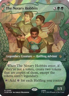 The Notary Hobbits (Showcase) (Surge Foil) (268) [The Hobbit] foil-1