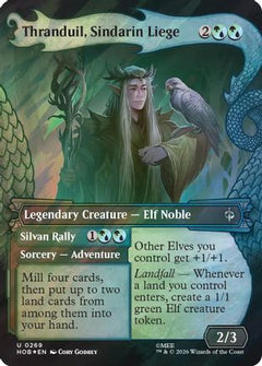 Thranduil, Sindarin Liege (Showcase) (Surge Foil) (269) [The Hobbit] foil-1