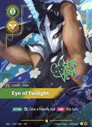 Shen - Eye of Twilight (Signature) (193*/166) [Vendetta] Foil-1