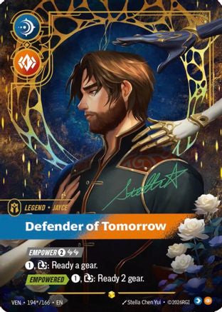 Jayce - Defender of Tomorrow (Signature) (194*/166) [Vendetta] Foil-1