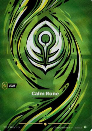 Calm Rune (R02a) (R02a) [Vendetta] Foil-1
