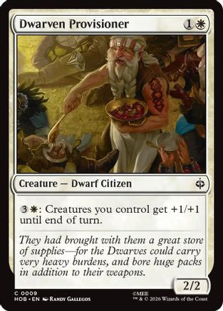 Dwarven Provisioner (9) [The Hobbit]