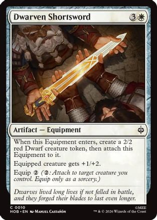 Dwarven Shortsword (10) [The Hobbit]