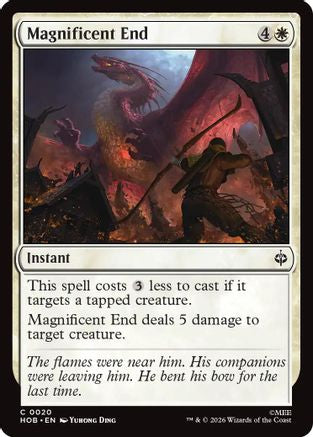 Magnificent End (20) [The Hobbit] foil-1