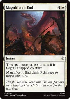 Magnificent End (20) [The Hobbit] foil-1