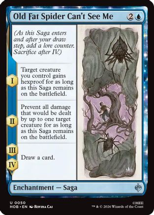 Old Fat Spider Can't See Me (50) [The Hobbit] foil-1