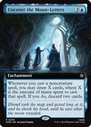 Uncover the Moon-Letters (Extended Art) (293) [The Hobbit]-1
