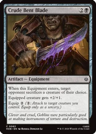 Crude Bent Blade (63) [The Hobbit]
