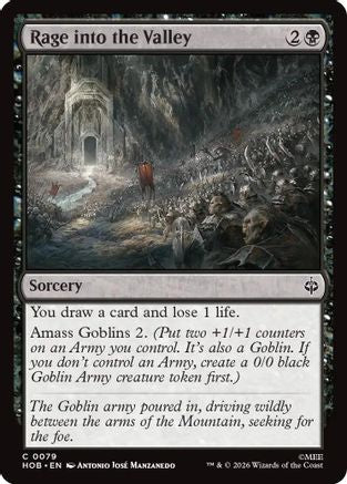 Rage into the Valley (79) [The Hobbit] foil-1