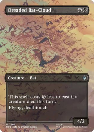 Dreaded Bat-Cloud (Borderless) (206) [The Hobbit] foil-1