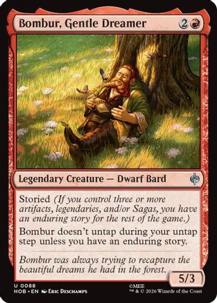 Bombur, Gentle Dreamer (88) [The Hobbit] foil-1