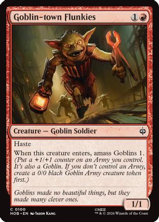 Goblin-town Flunkies (100) [The Hobbit] foil