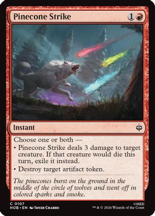 Pinecone Strike (107) [The Hobbit] foil-1