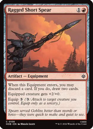 Ragged Short Spear (108) [The Hobbit]-1