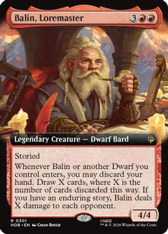 Balin, Loremaster (Extended Art) (301) [The Hobbit]-1