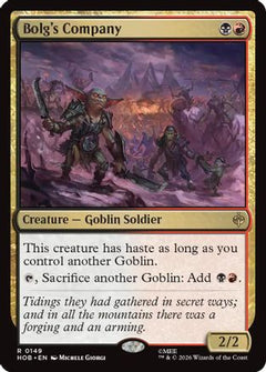 Bolg's Company (149) [The Hobbit] foil-1