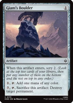 Giant's Boulder (173) [The Hobbit]-1