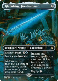 Glamdring, Foe-hammer (Borderless) (204) [The Hobbit] foil-1