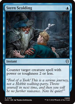 Stern Scolding (183) [The Hobbit: Eternal-Legal]-1