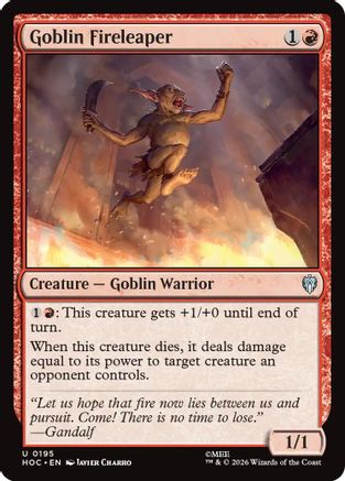Goblin Fireleaper (195) [The Hobbit: Eternal-Legal]