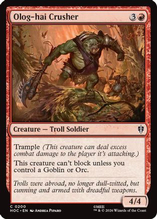 Olog-hai Crusher (200) [The Hobbit: Eternal-Legal]-1