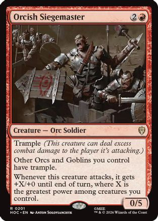Orcish Siegemaster (201) [The Hobbit: Eternal-Legal]