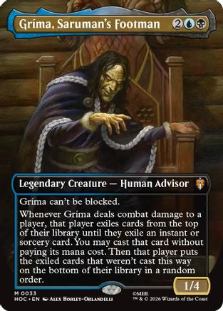 Grima, Saruman's Footman (Borderless) (33) [The Hobbit: Eternal-Legal]