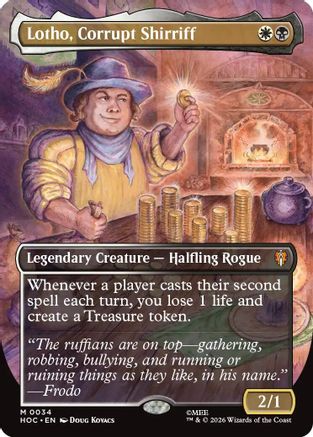 Lotho, Corrupt Shirriff (Borderless) (34) [The Hobbit: Eternal-Legal]-1