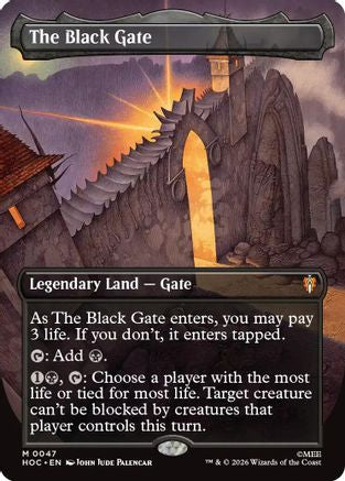 The Black Gate (Borderless) (47) [The Hobbit: Eternal-Legal]-1