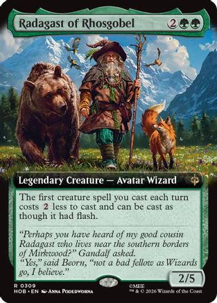 Radagast of Rhosgobel (Extended Art) (309) [The Hobbit]-1