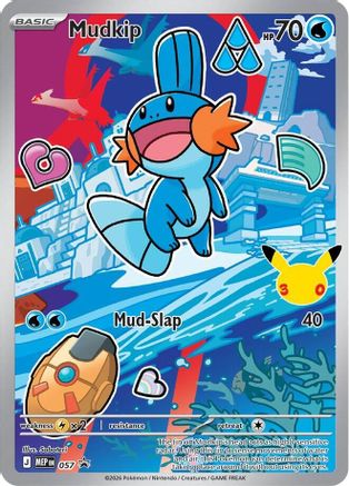 Mudkip -  057 (57) [First Partner Collection 2026] Holofoil