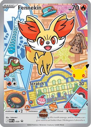 Fennekin -  059 (59) [First Partner Collection 2026] Holofoil