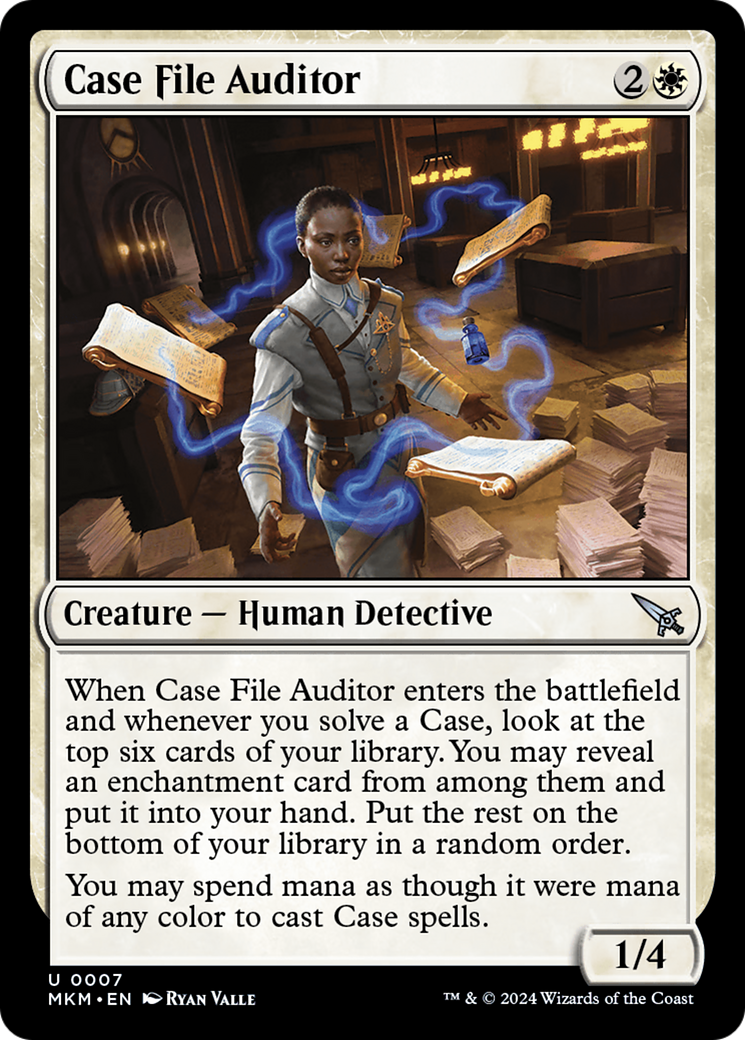 Case File Auditor (a) (7) [Murders at Karlov Manor] - Deck Out Gaming