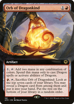Orb of Dragonkind (Extended Art) (381) [Adventures in the Forgotten Realms] foil - Deck Out Gaming