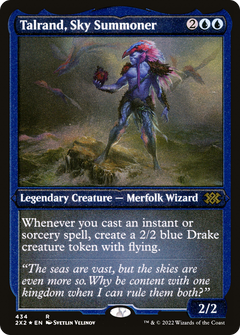 Talrand, Sky Summoner (Foil Etched) (434) [Double Masters 2022] foil - Deck Out Gaming
