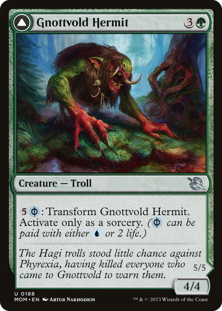 Gnottvold Hermit (188) [March of the Machine] - Deck Out Gaming
