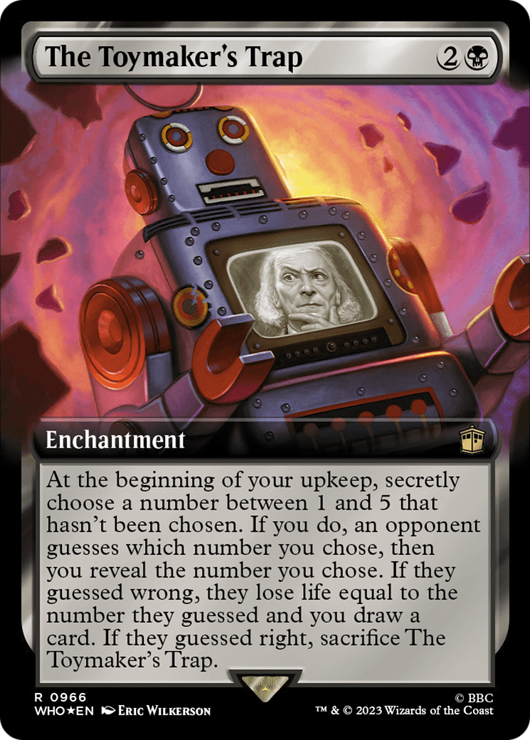 The Toymaker's Trap (Extended Art) (Surge Foil) (966) [Doctor Who] foil - Deck Out Gaming