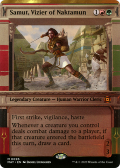 Samut, Vizier of Naktamun (Showcase) (95) [March of the Machine: The Aftermath] - Deck Out Gaming