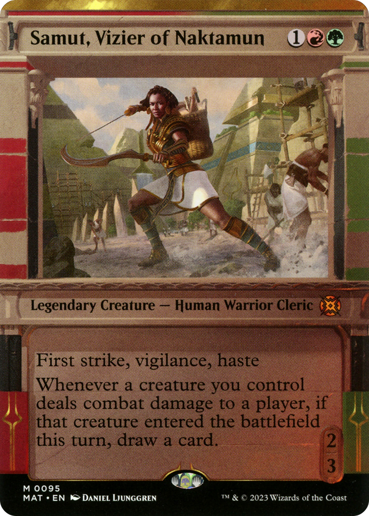Samut, Vizier of Naktamun (Showcase) (95) [March of the Machine: The Aftermath] - Deck Out Gaming