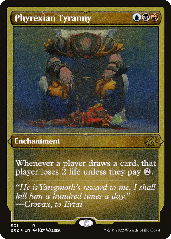 Phyrexian Tyranny (Foil Etched) (531) [Double Masters 2022] foil - Deck Out Gaming