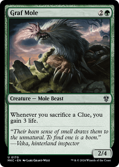Graf Mole (170) [Murders at Karlov Manor Commander] - Deck Out Gaming