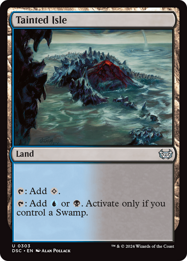 Tainted Isle (303) [Duskmourn: House of Horror Commander] - Deck Out Gaming