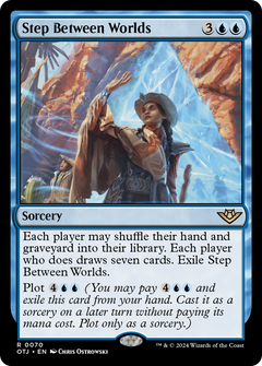 Step Between Worlds (70) [Outlaws of Thunder Junction] foil - Deck Out Gaming